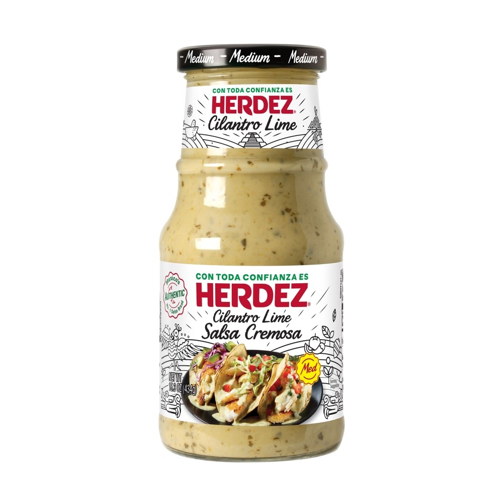 HERDEZ CILANTRO LIME SALSA 1 PACK