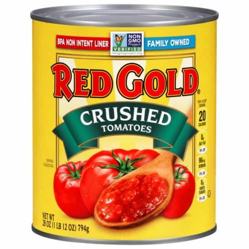 RED GOLD TOMATOES CRUSHED 28 OZ