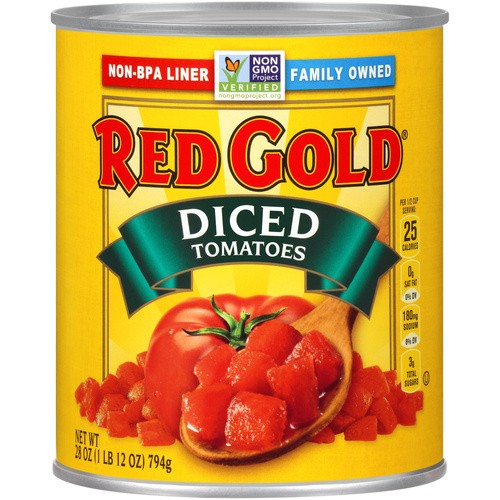 RED GOLD TOMATOES DICED 28 OZ