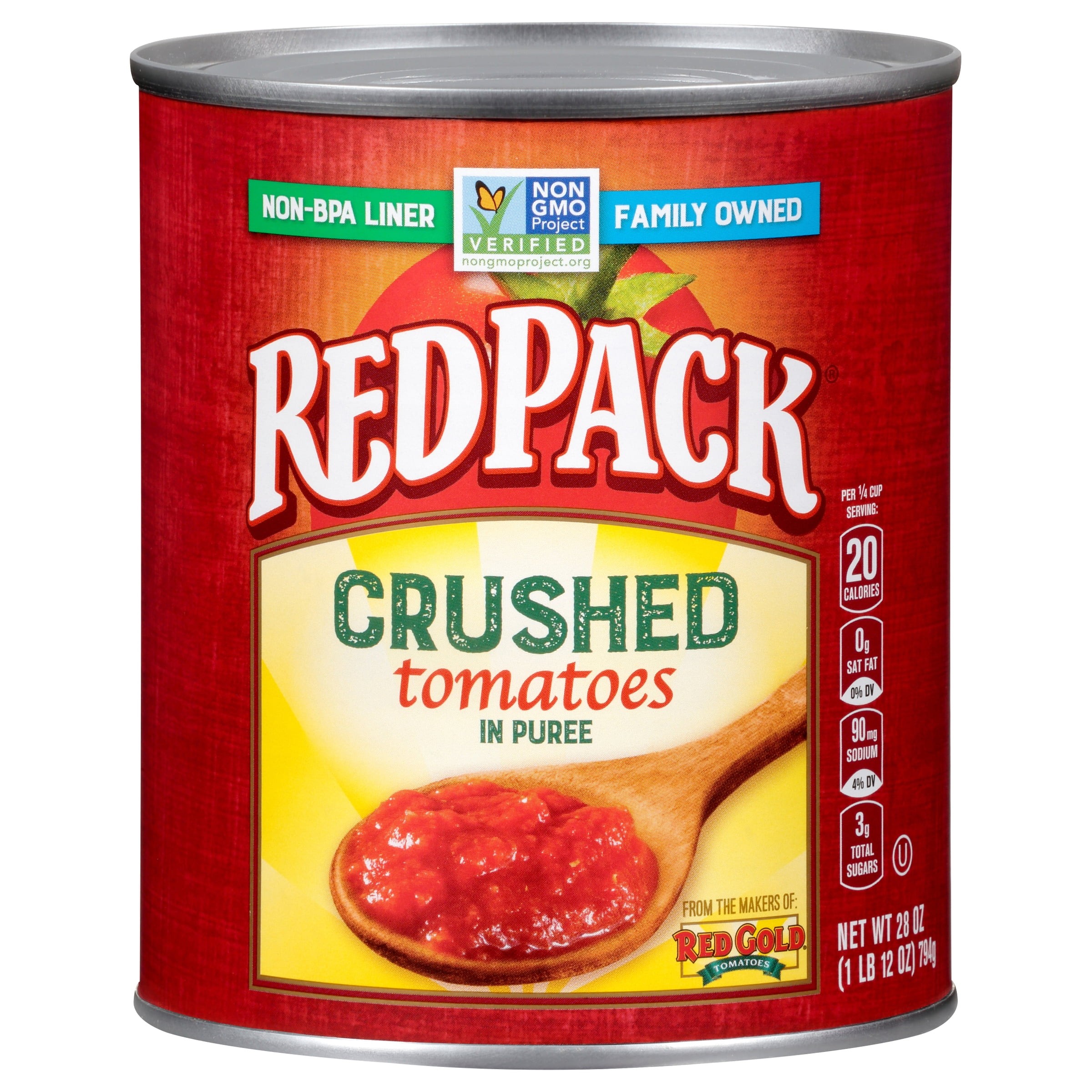 RED PACK CRUSHED 28 OZ
