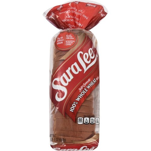SARA LEE WHOLE WHEAT BREAD 20 OZ