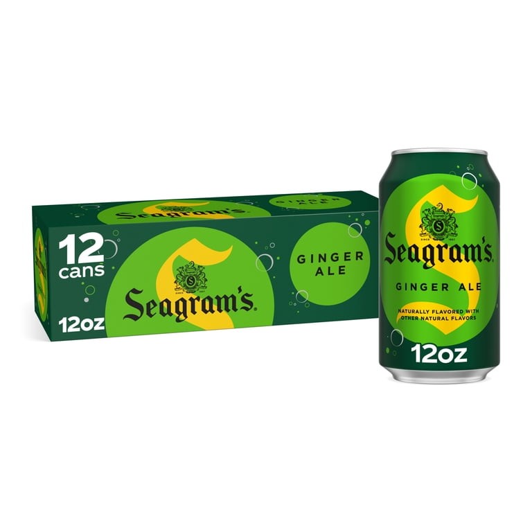 SEAGRAMS GINGERALE 12 PCS