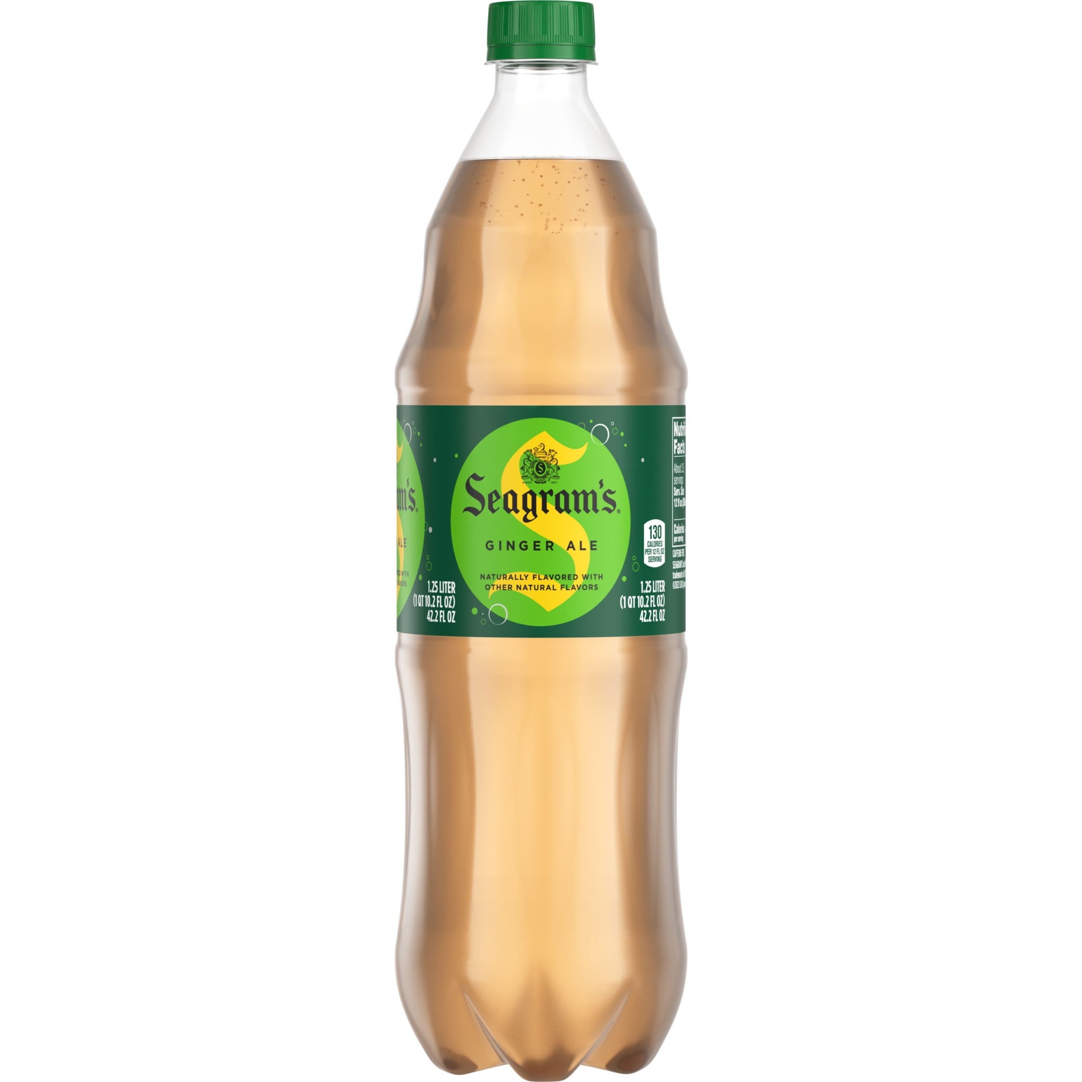 SEAGRAMS GINGER ALE 1.25 LTR