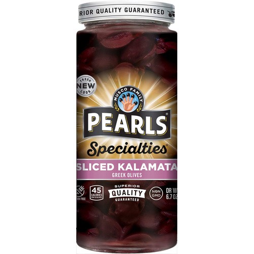 PEARLS SPECIAL SLICED KALAMATA OLIVE 6.7 OZ