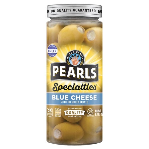 PEARLS SPECIAL CHEESE OLIVES 6.7 OZ