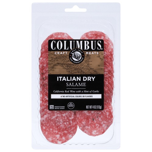 COLUMBUS ITALIAN DRY SALAME              4 OZ