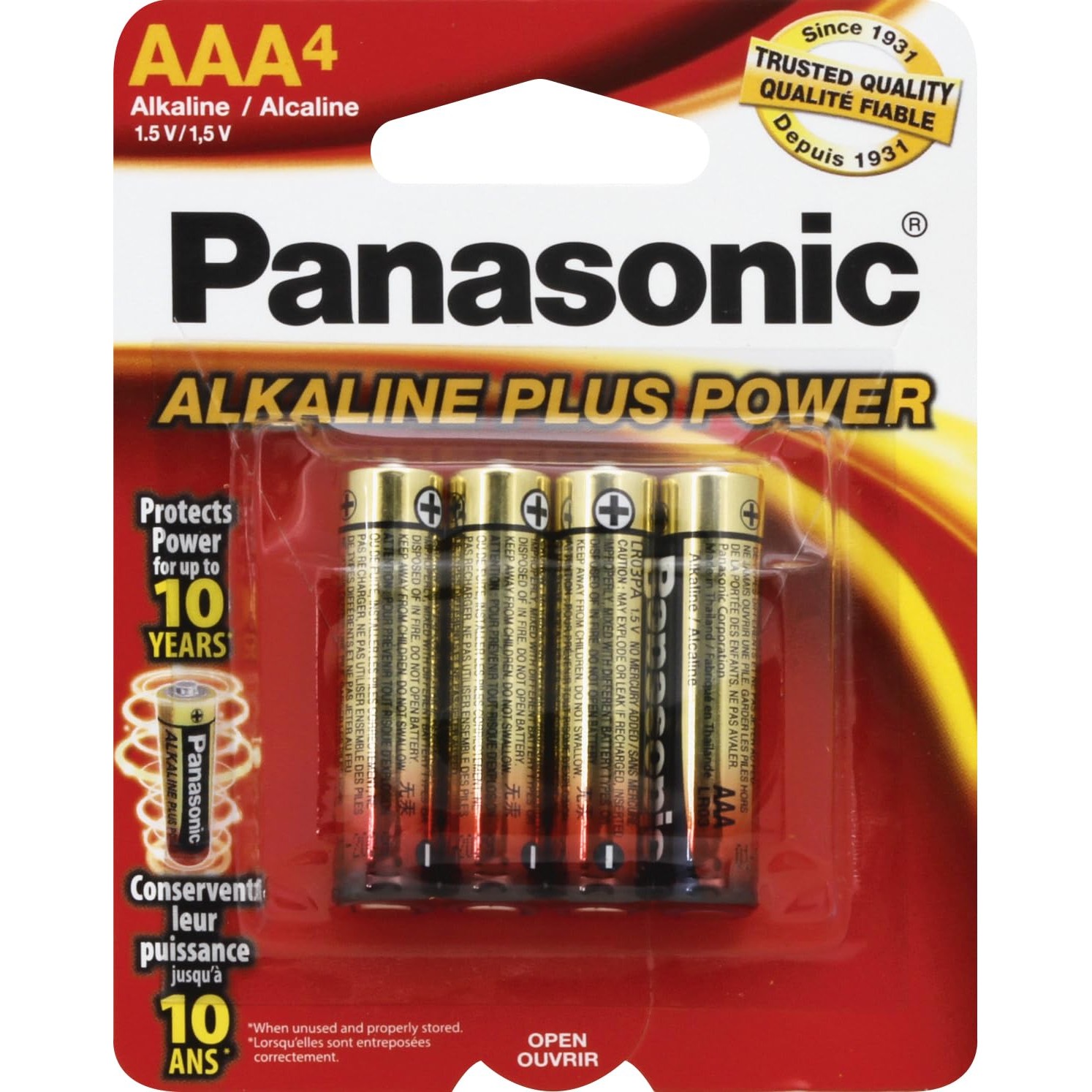 PANASONIC 4 COUNT