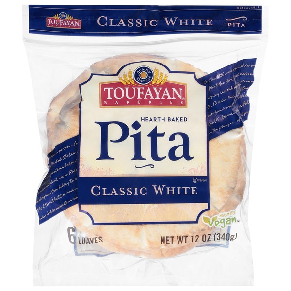TOUFAYAN PITA BREAD 12 OZ