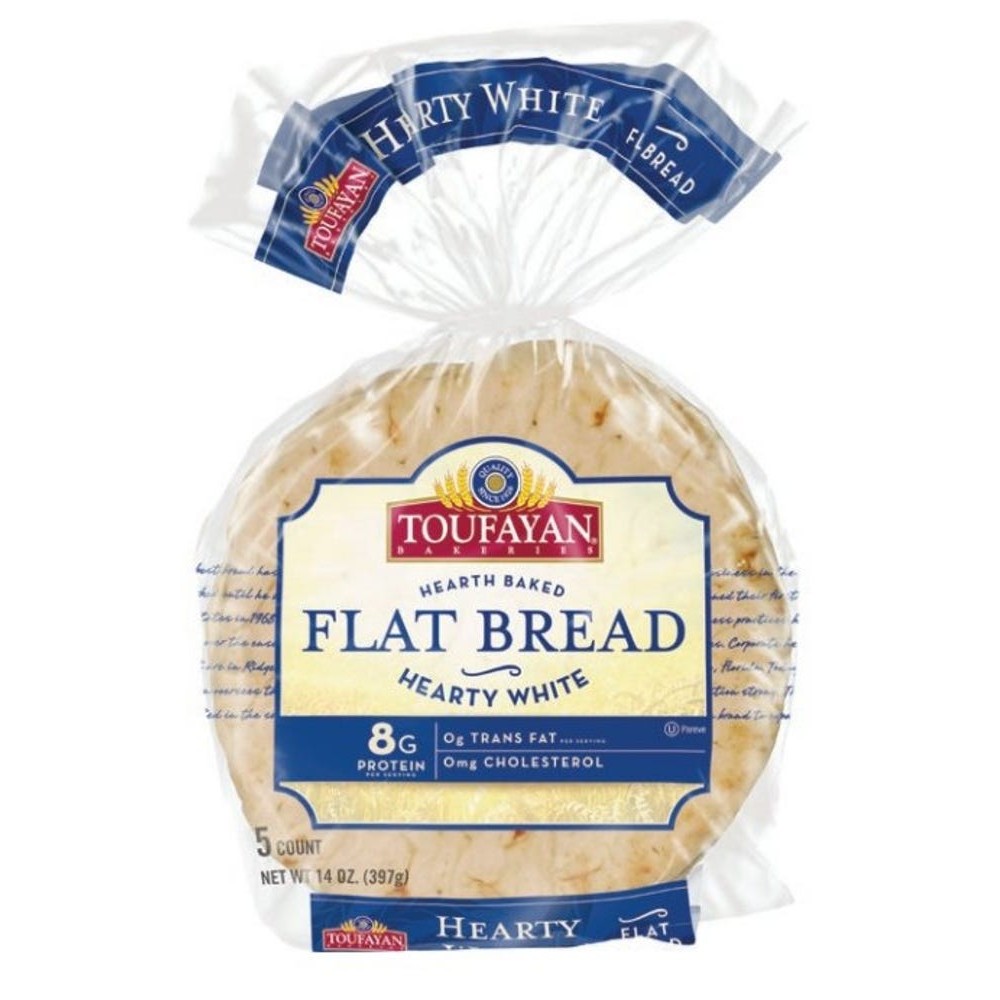 TOUFAYAN FLAT BREAD WHITE 14 OZ