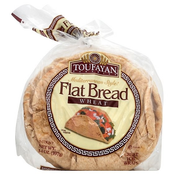 TOUFAYAN FLAT BREAD WHEAT 14 OZ