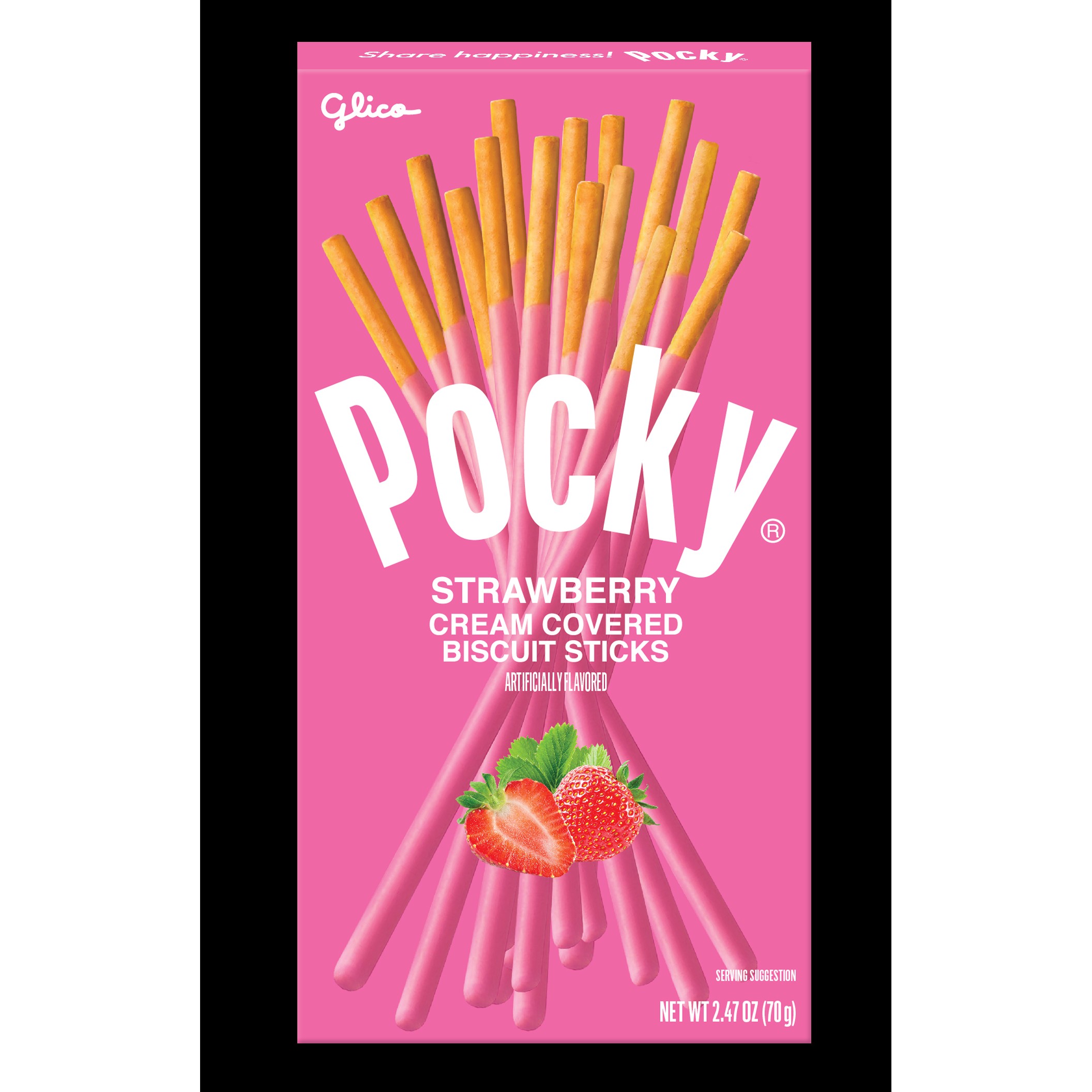 POCKY STRAWBERRY 2.47 OZ