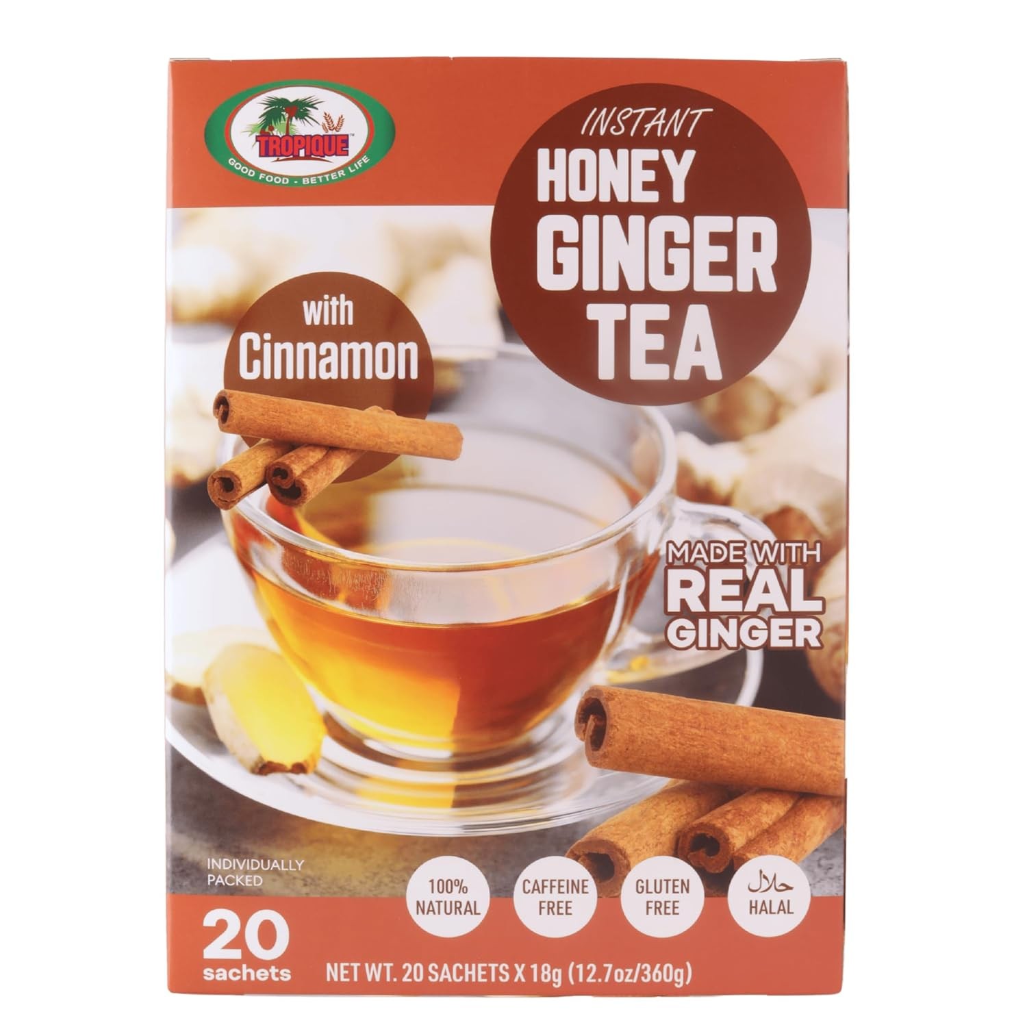 Honey Ginger Tea 20 Bag