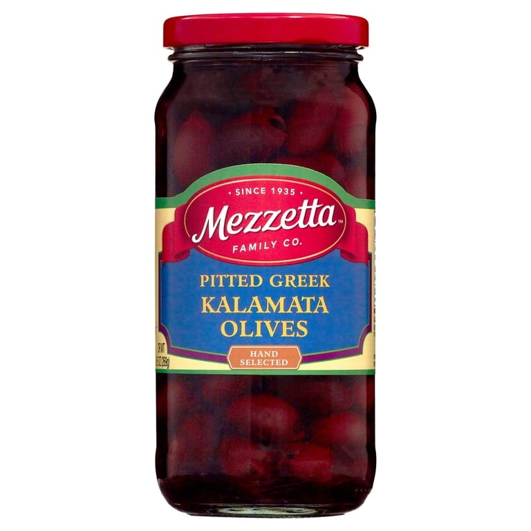 MEZZETTA PTD KALAMATA OLIVES 9.5 OZ