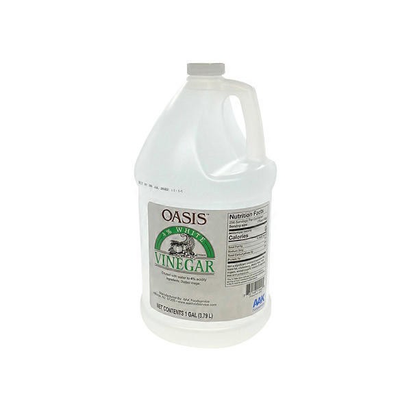 Oasis Food Company White Vinegar 3.785 LTR