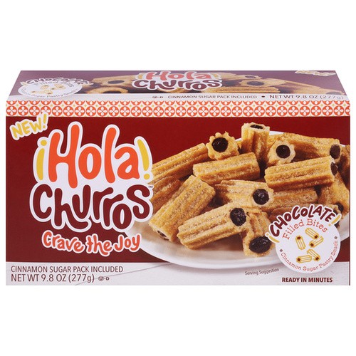 HOLA CHURROS CHOCOLATE CHURROS 9.8 OZ