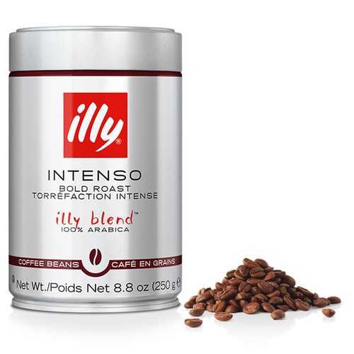 ILLY INTENSO WHOLE BEAN COFFEE 8.8 OZ