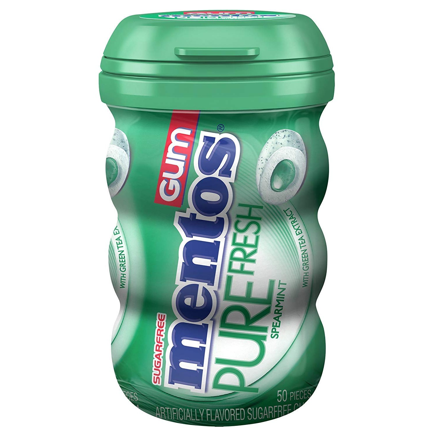 Mentos Pure Fresh Sugar Free Gum 50 Count