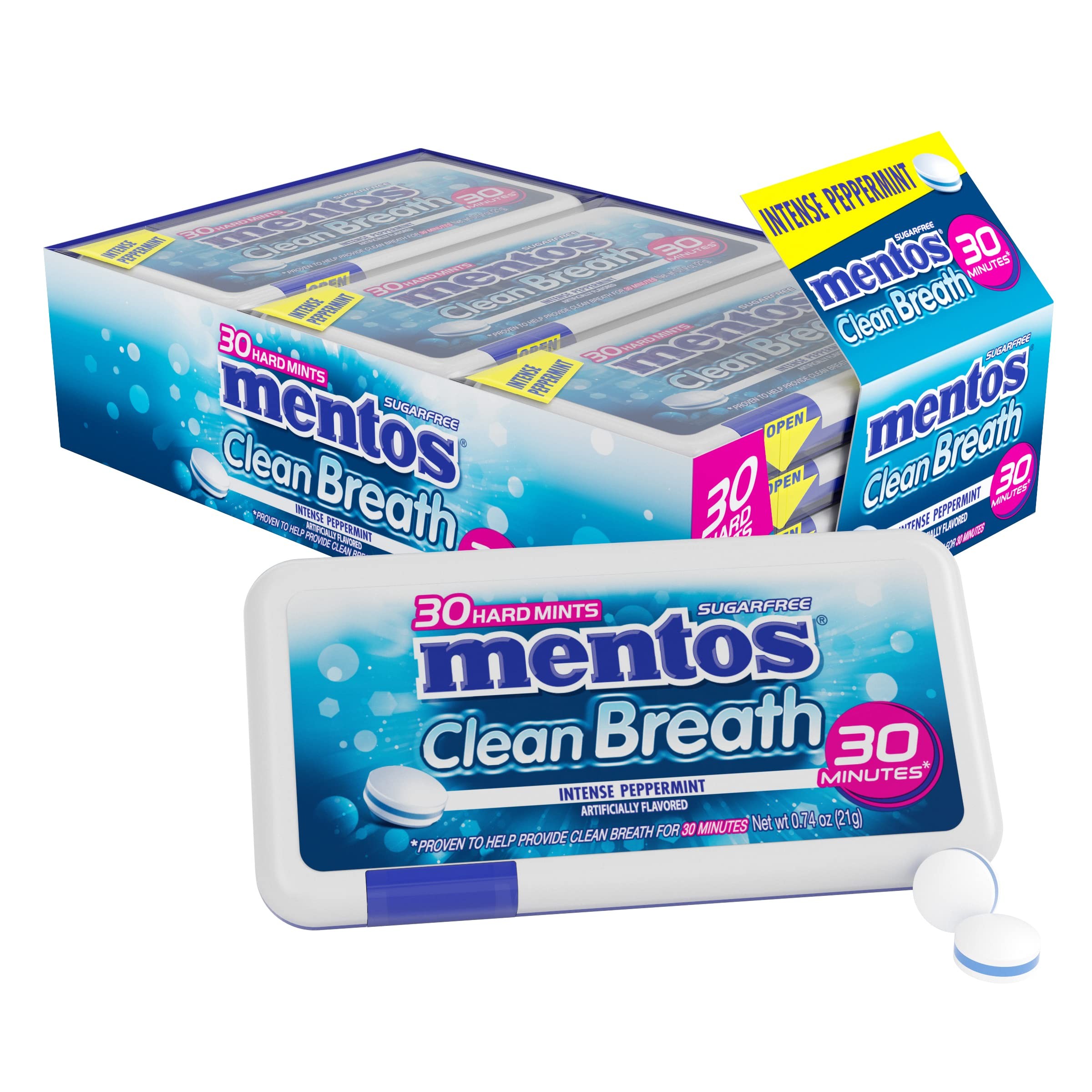 CLEAN BREATH PEPPERMINT . 0.74 OZ