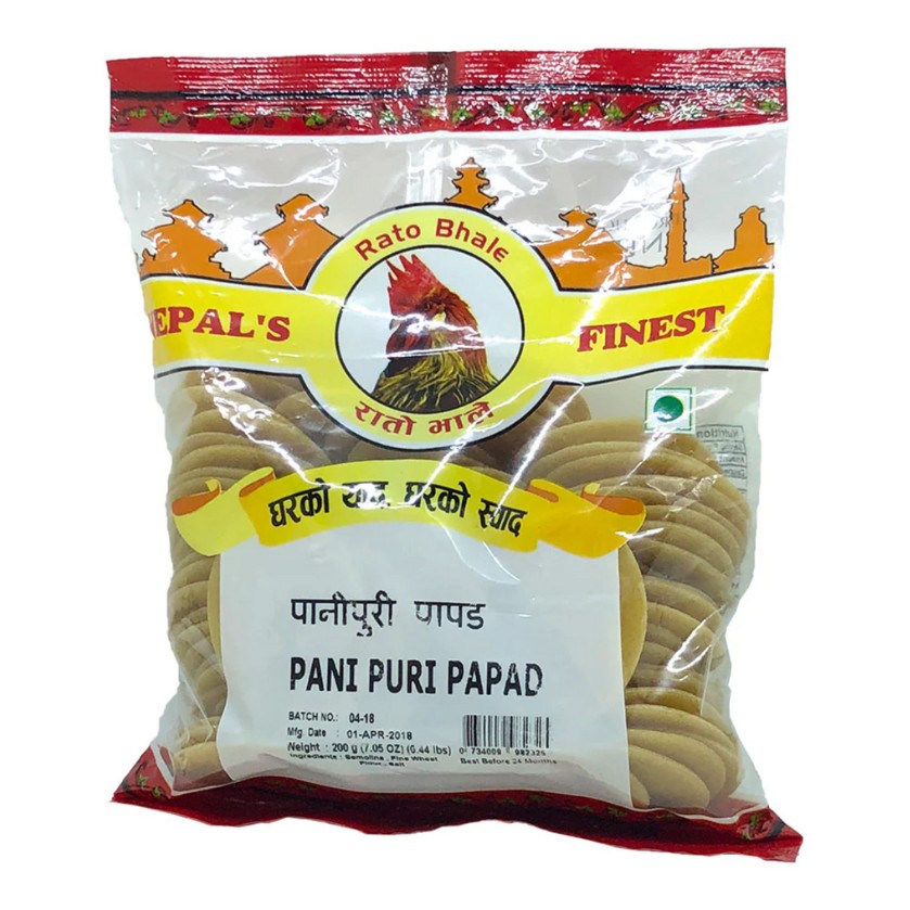 Rato PaniPuri Pap Mas 200 GM