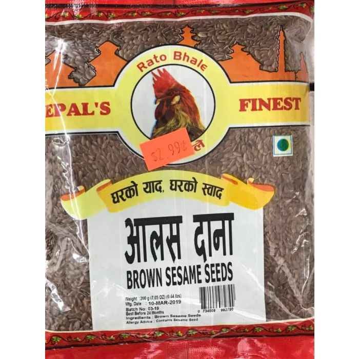 Rato Bhale Brown Sesame Seed 200 GM