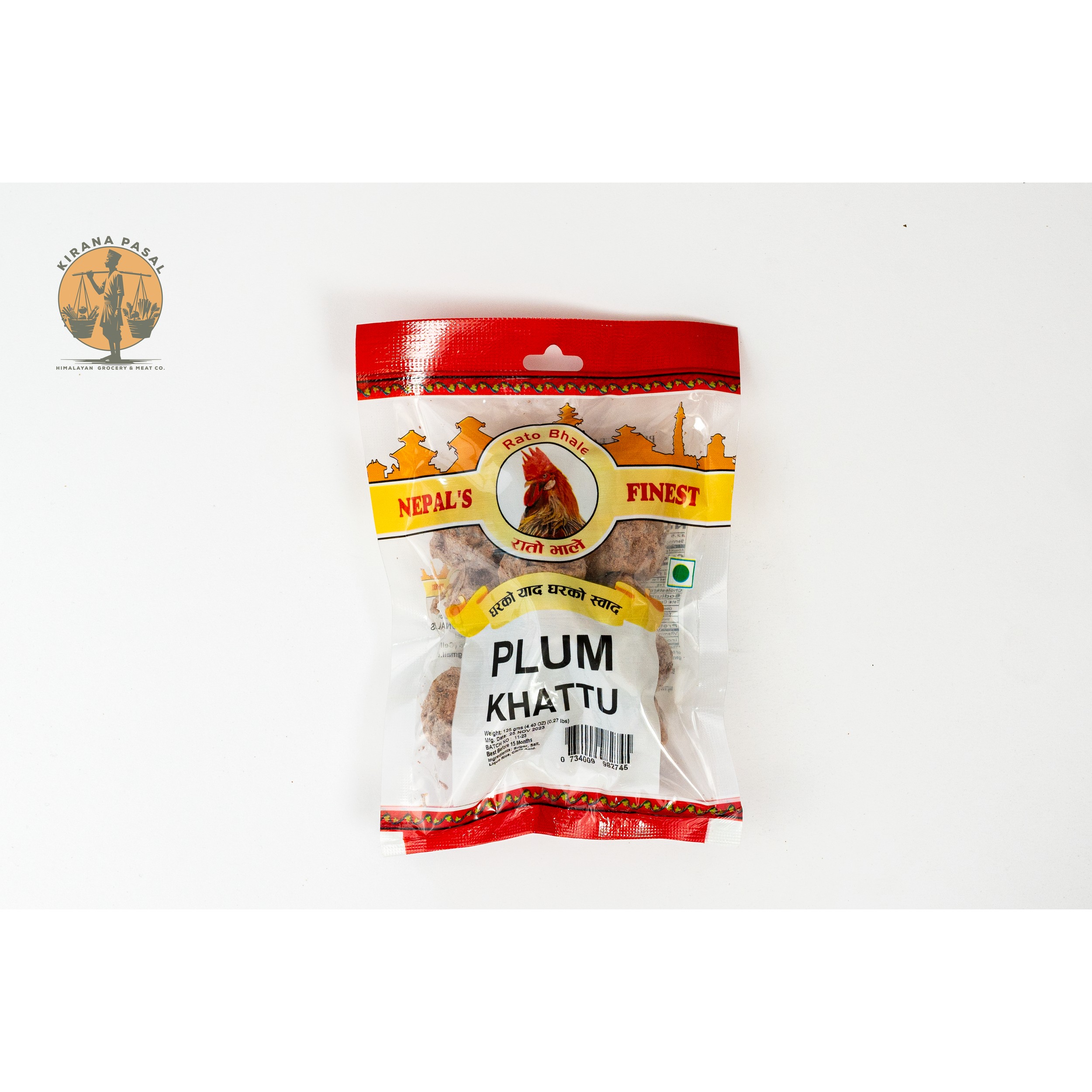 Rato Bhale Plum Khattu 120 GM
