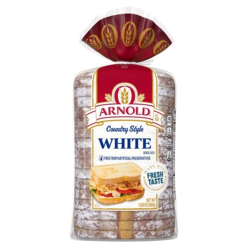 ARNOLD COUNTRY WHITE BREAD 1 LBS
