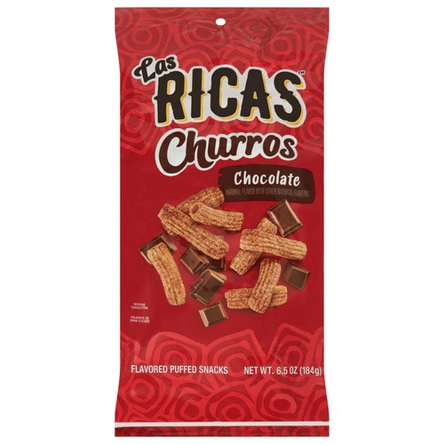 LAS RICAS CHOC CHURR 6.5 OZ