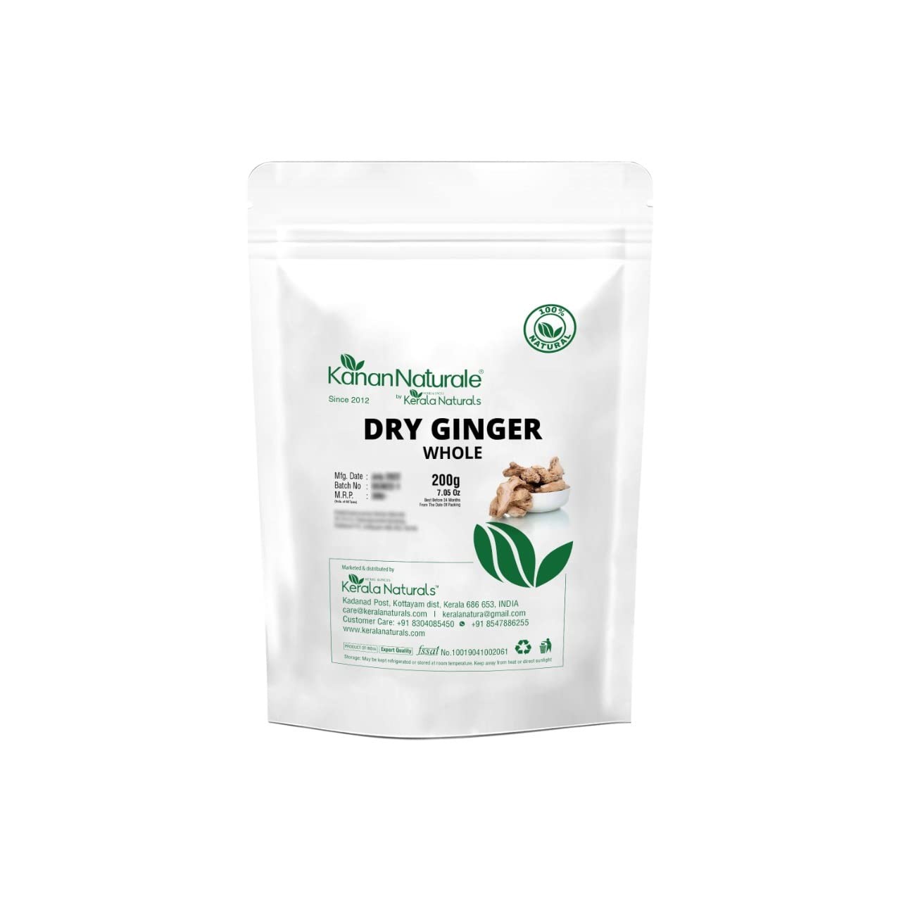 GINGER WHOLEsund 200 GM