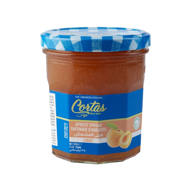 Cortas Light Apricot Jam 370 GM
