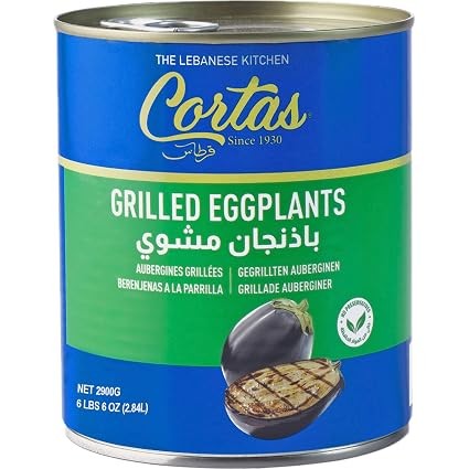 CORTAS GRILLED EGGPLANTS 6 LBS