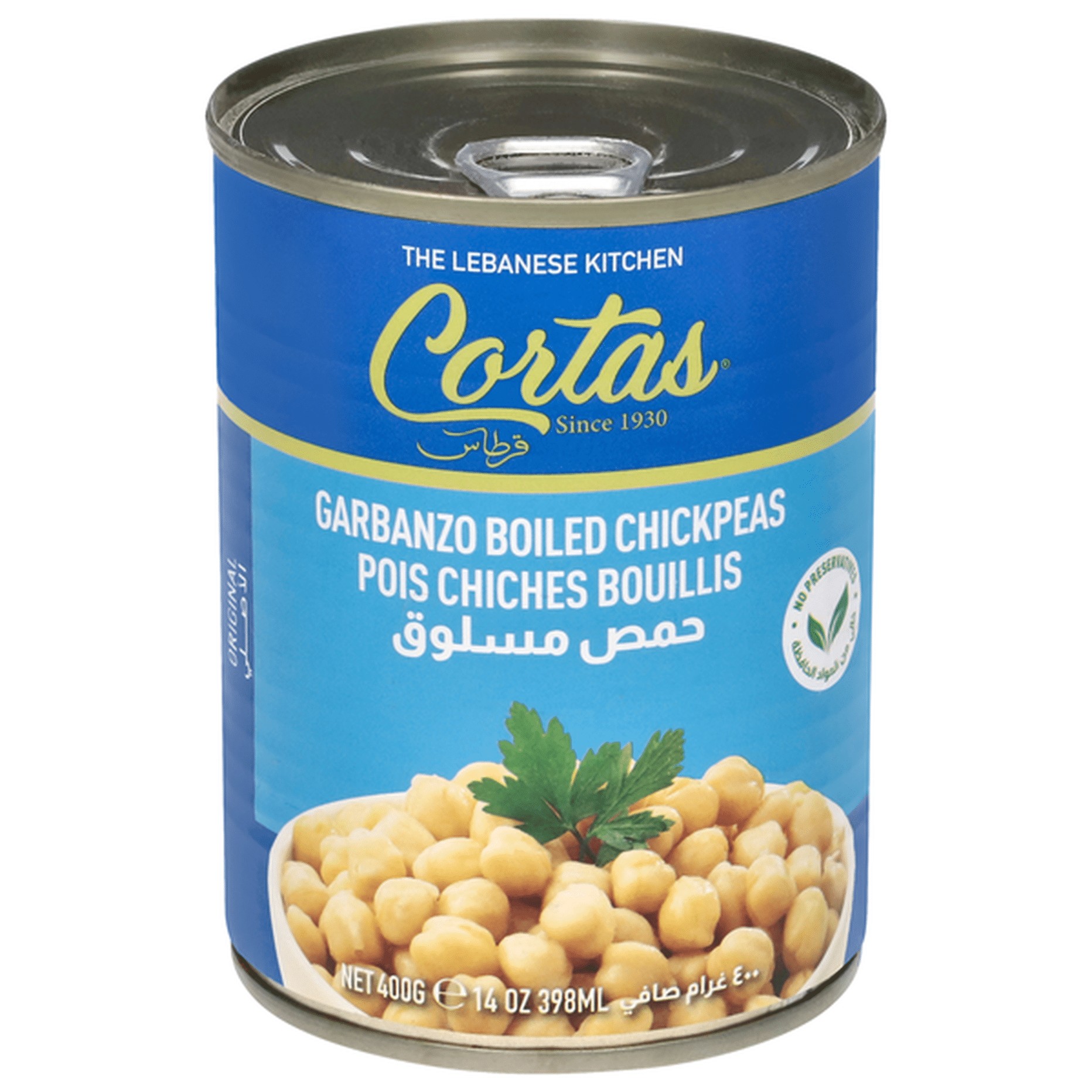 Cortas Garbanzo 15 OZ