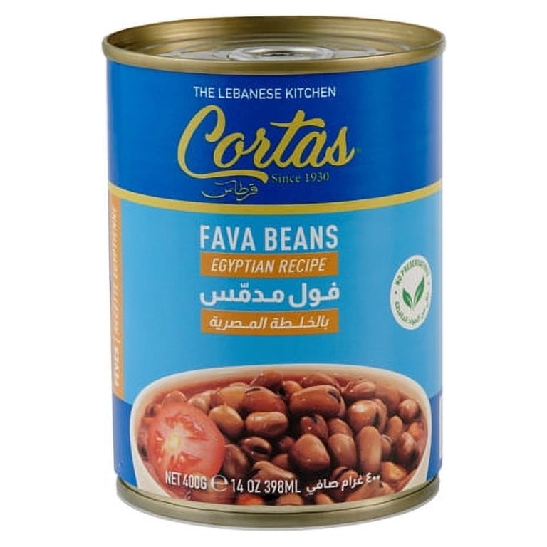 CORTAS FAVA BEANS EGYPTIAN RECIPE 14 OZ