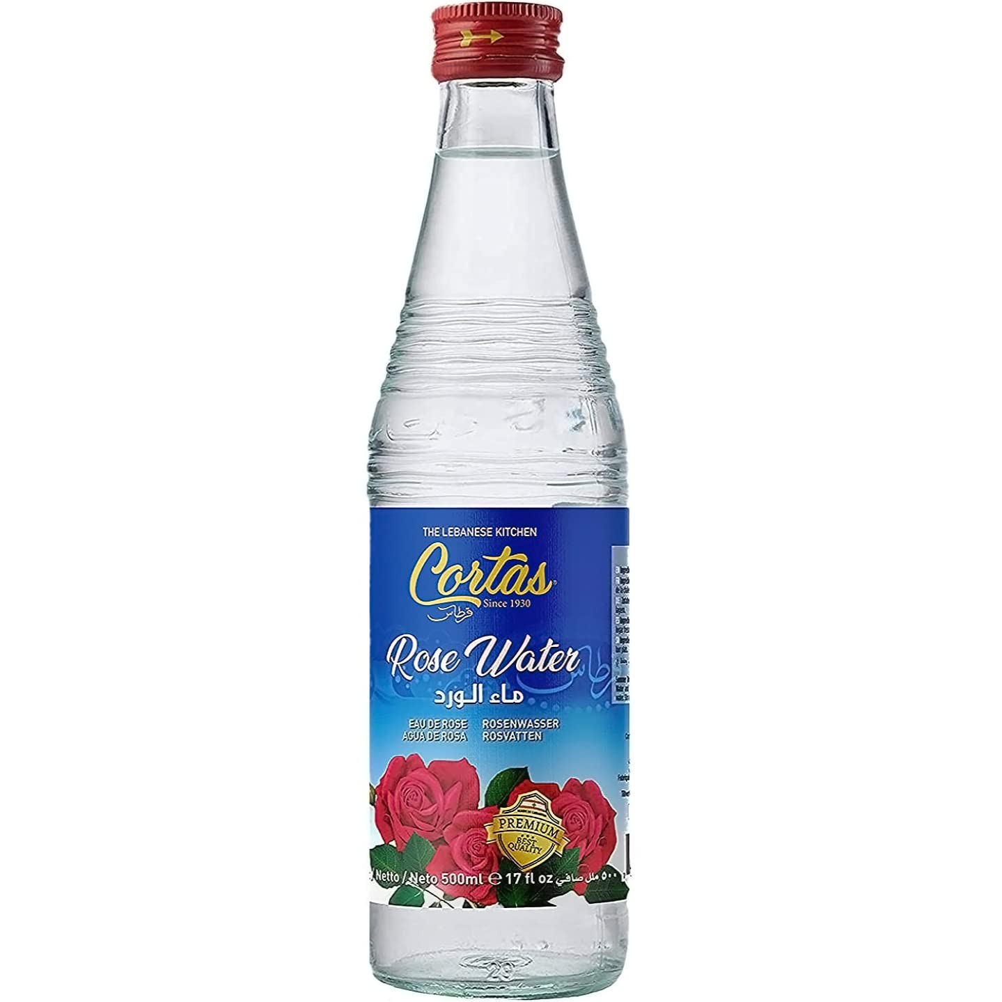 CORTAS ROSE WATER 500 ML