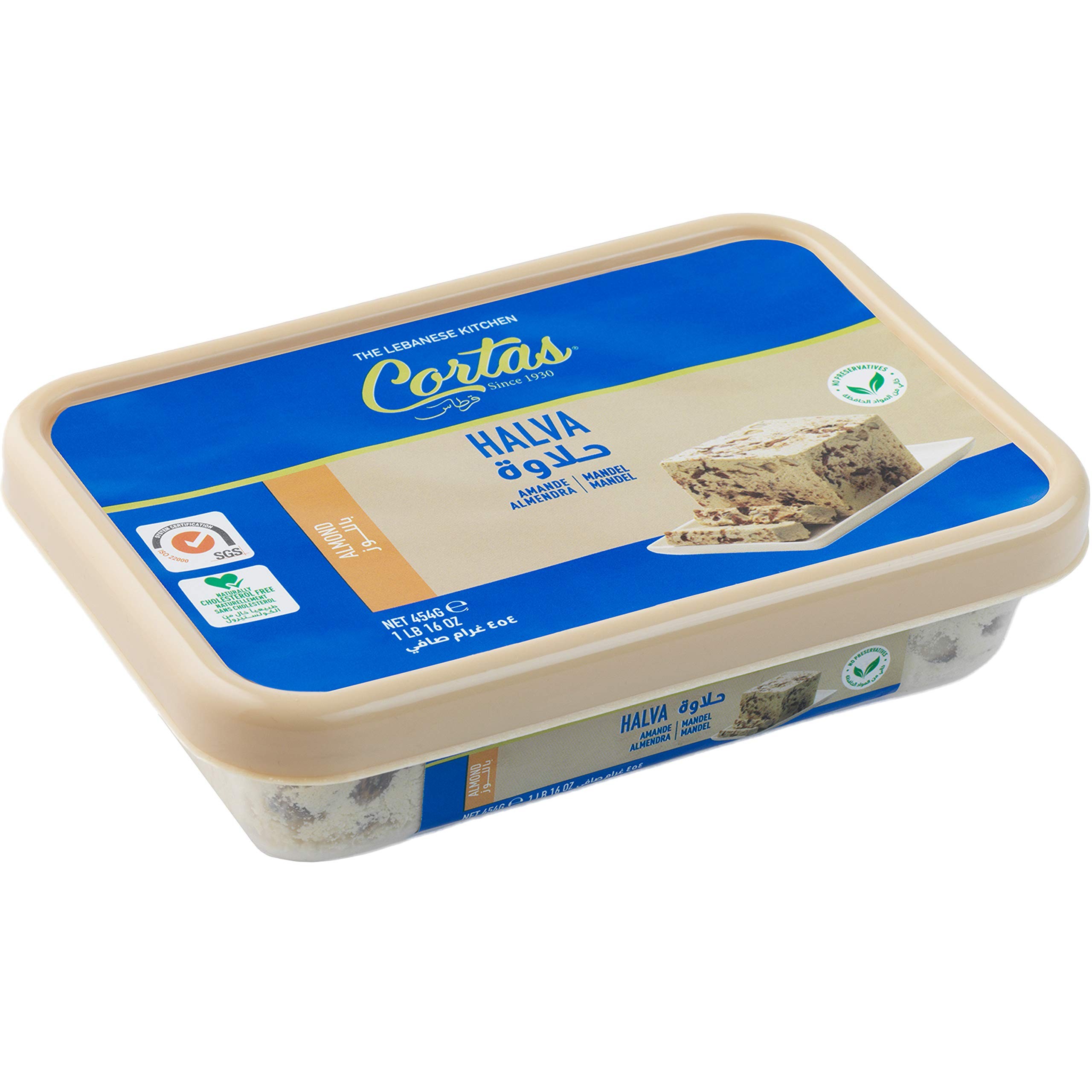 Cortas Halva Almond 1 LBS