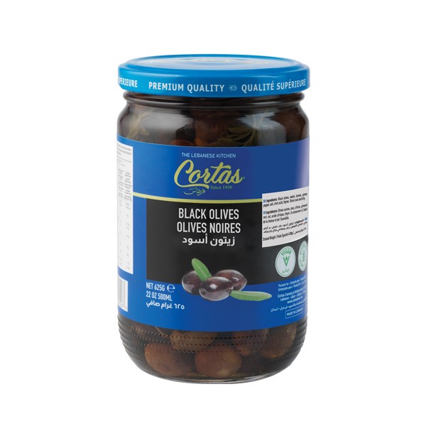 Cortas Olives Black 500 ML