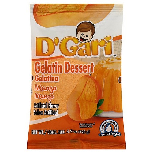 Dgari Gelatin Mango 4.2 OZ