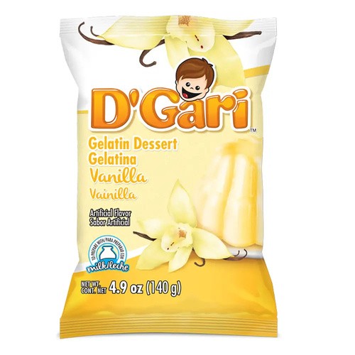 DGARI GELATIN VANILLA MILK               4.2 OZ