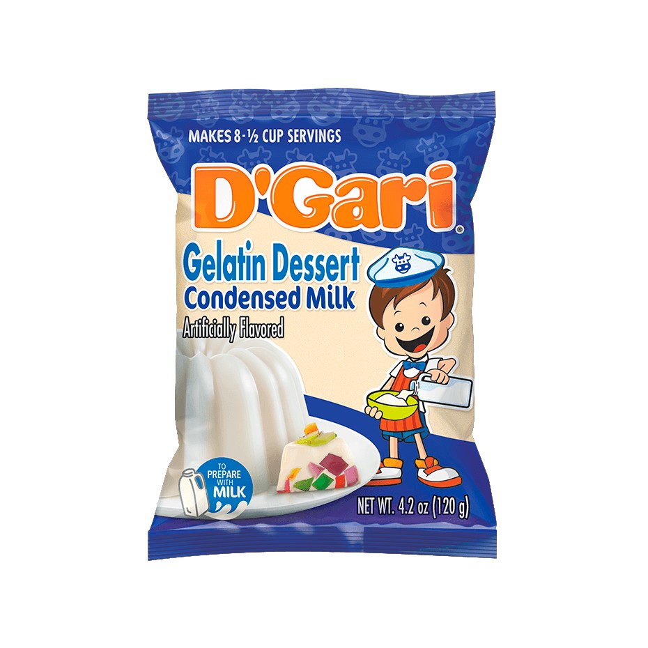 D`GARI CONDENSED MILK GELATIN            4.2 OZ