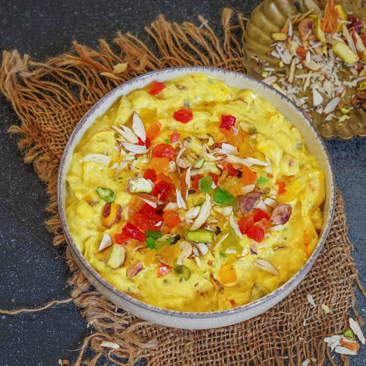 Rajbhog Tutti Frutti Shrikhand 9 OZ