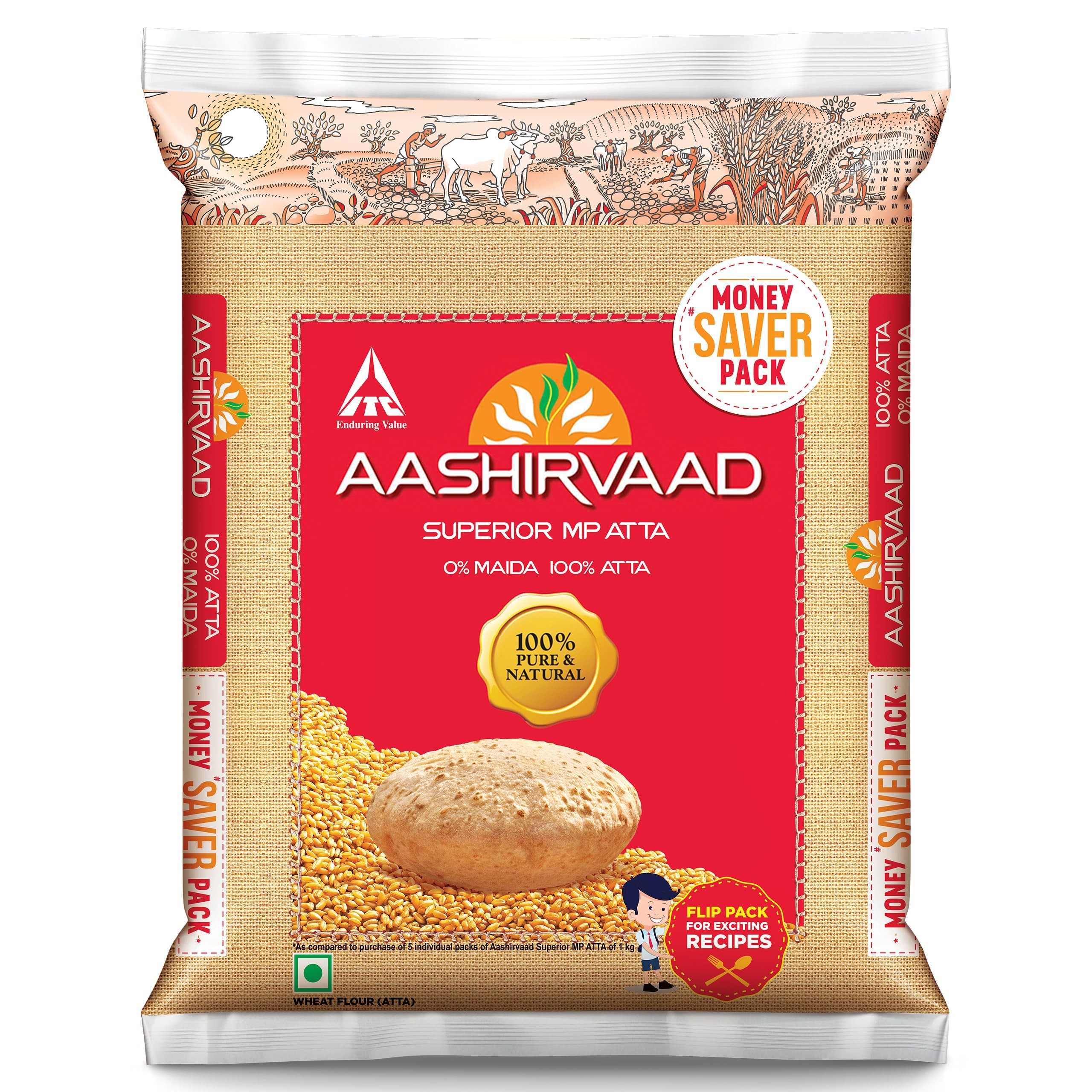 Aashirwad Atta 10 LBS