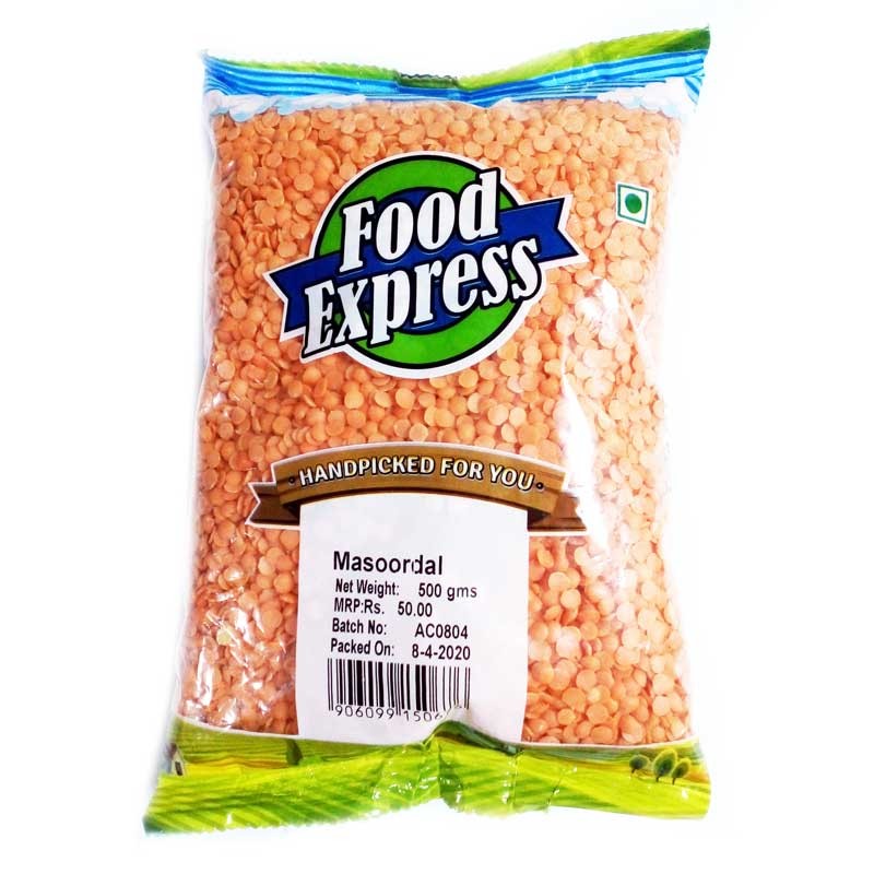 Food Express Masoor Dal 2 LBS