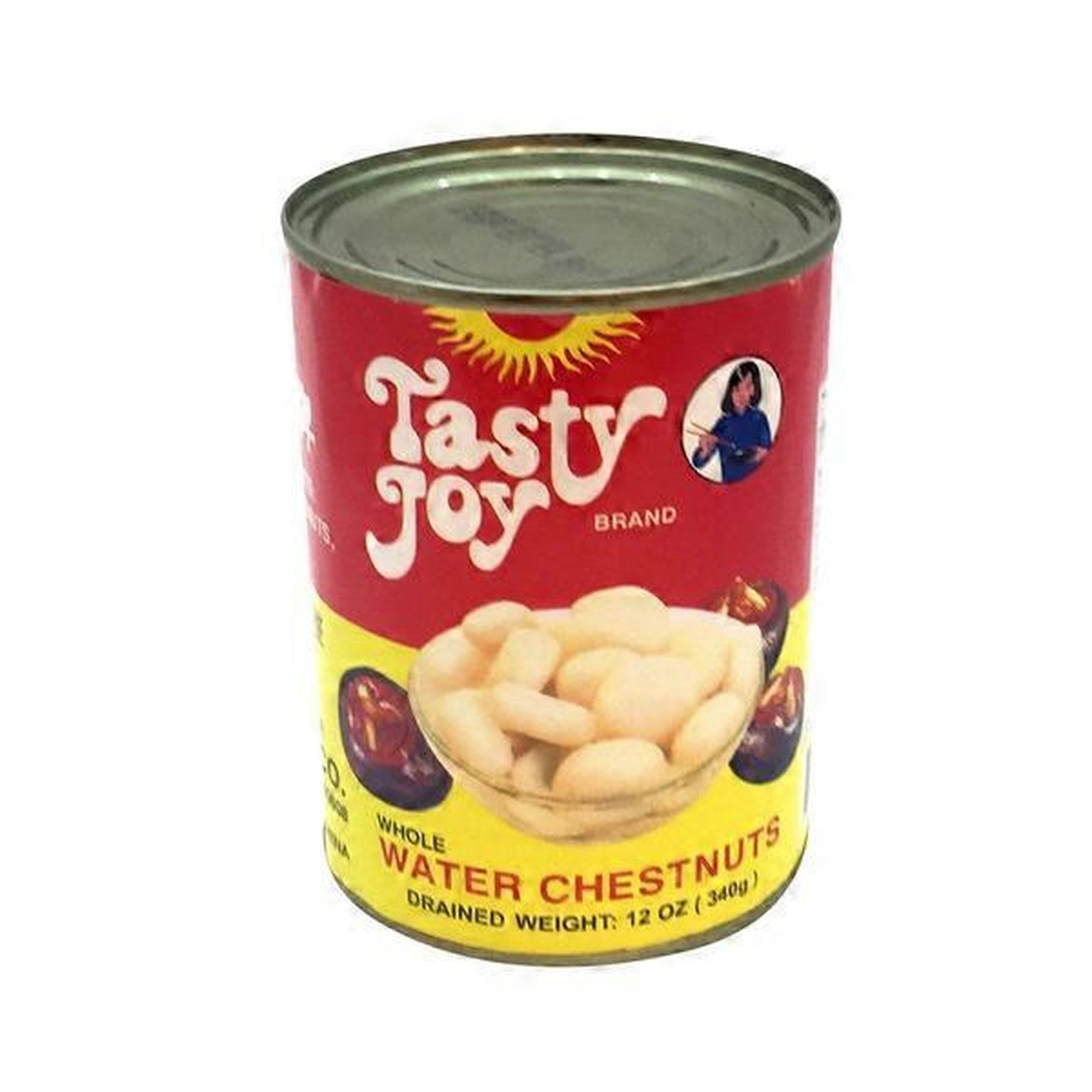 TASTY JOY WATER CHESTNUTS 0.5 Lbs