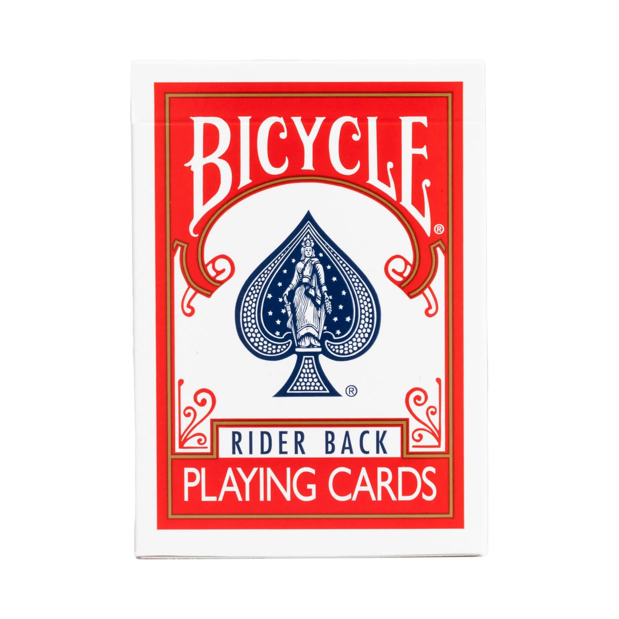 Bicycle Rider Back   Red 1 COUNT