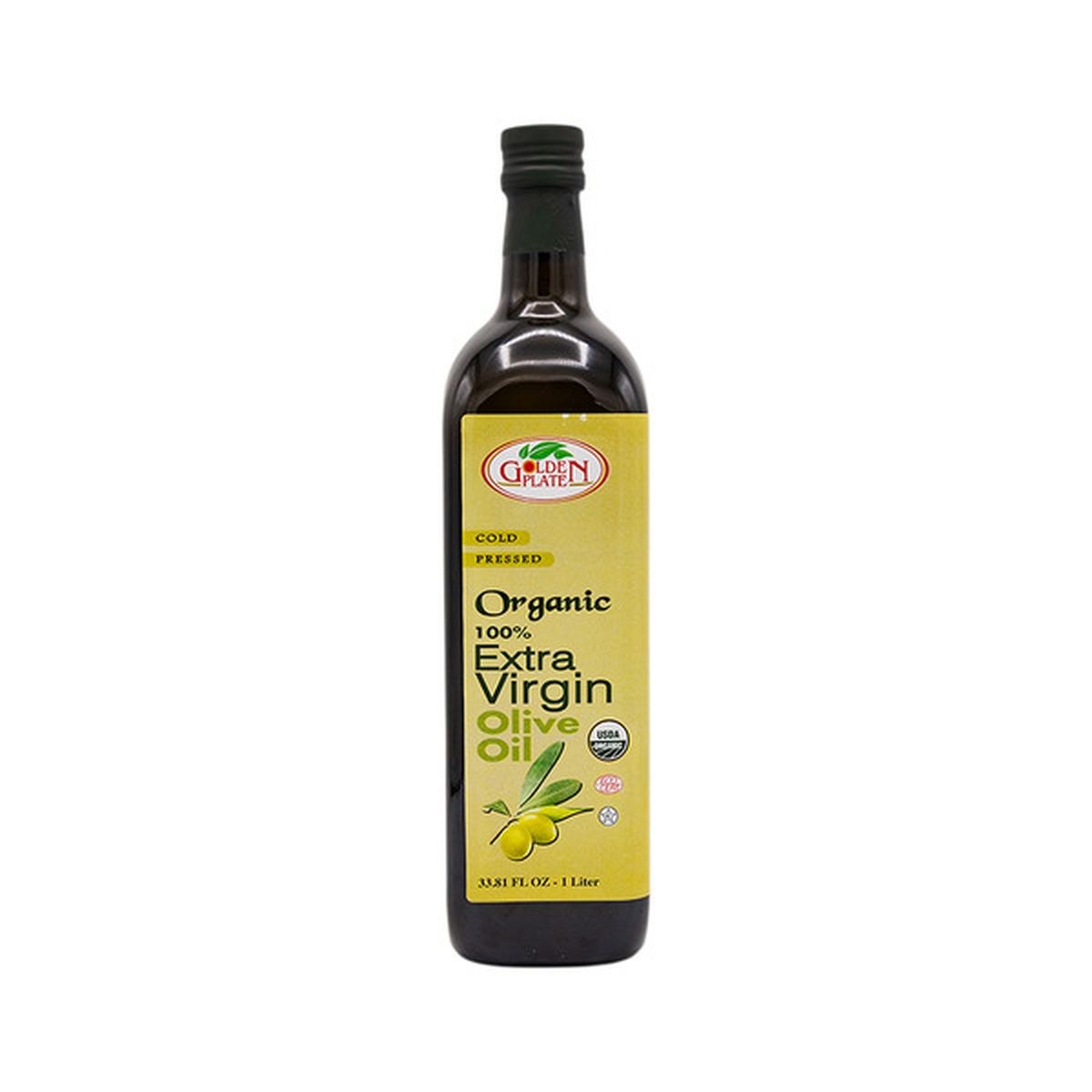Golden Plate Org Ex Virg Olive Oil 1 LTR