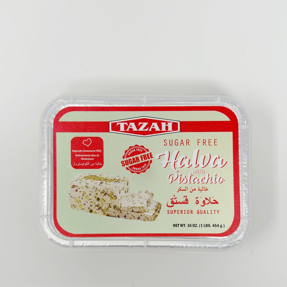 Tazah Pstachio Halva 454 GM