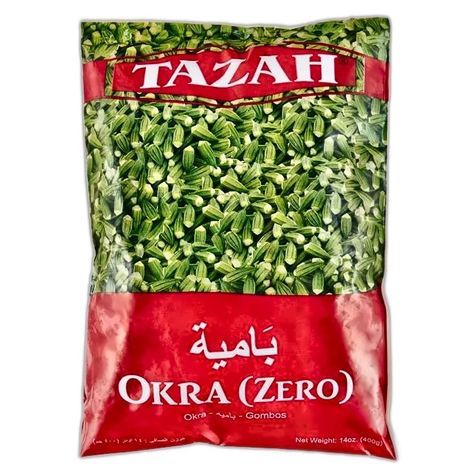 TAZAH OKRA ZERO 14 OZ