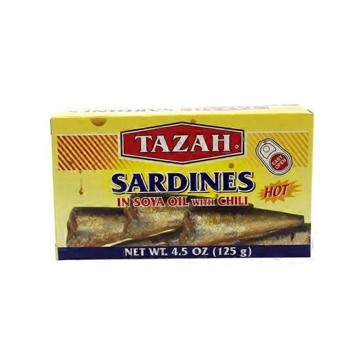 Tazah Chilli Sardines 125 GM