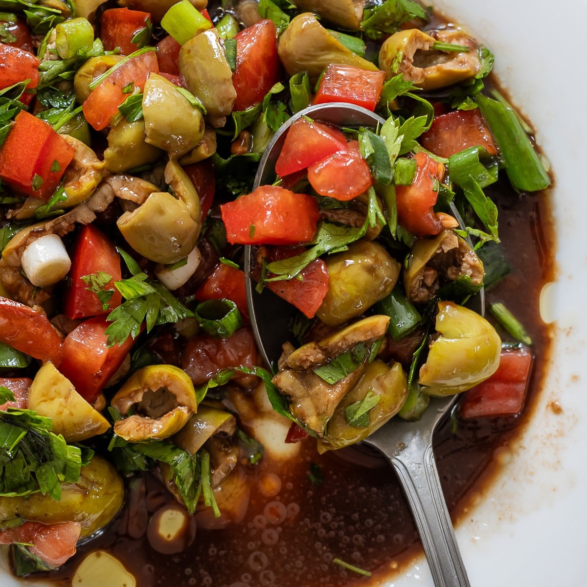 TAZAH OLIVE SALAD 600 GM