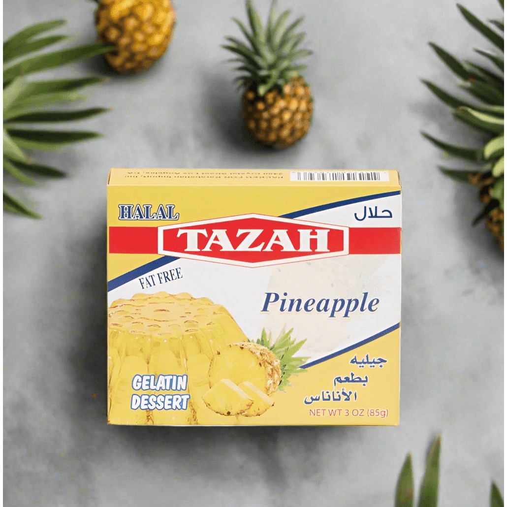 Tazah Pineapple Gelatin 85 GM
