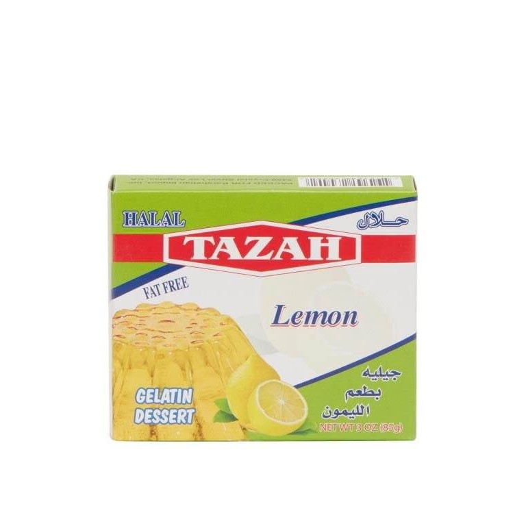 Tazah Gelatin Lemon 3 OZ